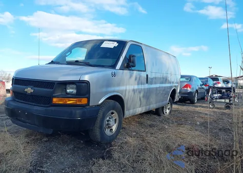 2016 Chevrolet Express 2500 Work Van from USA, damaged, VIN 1GCWGAFG1G1190850
